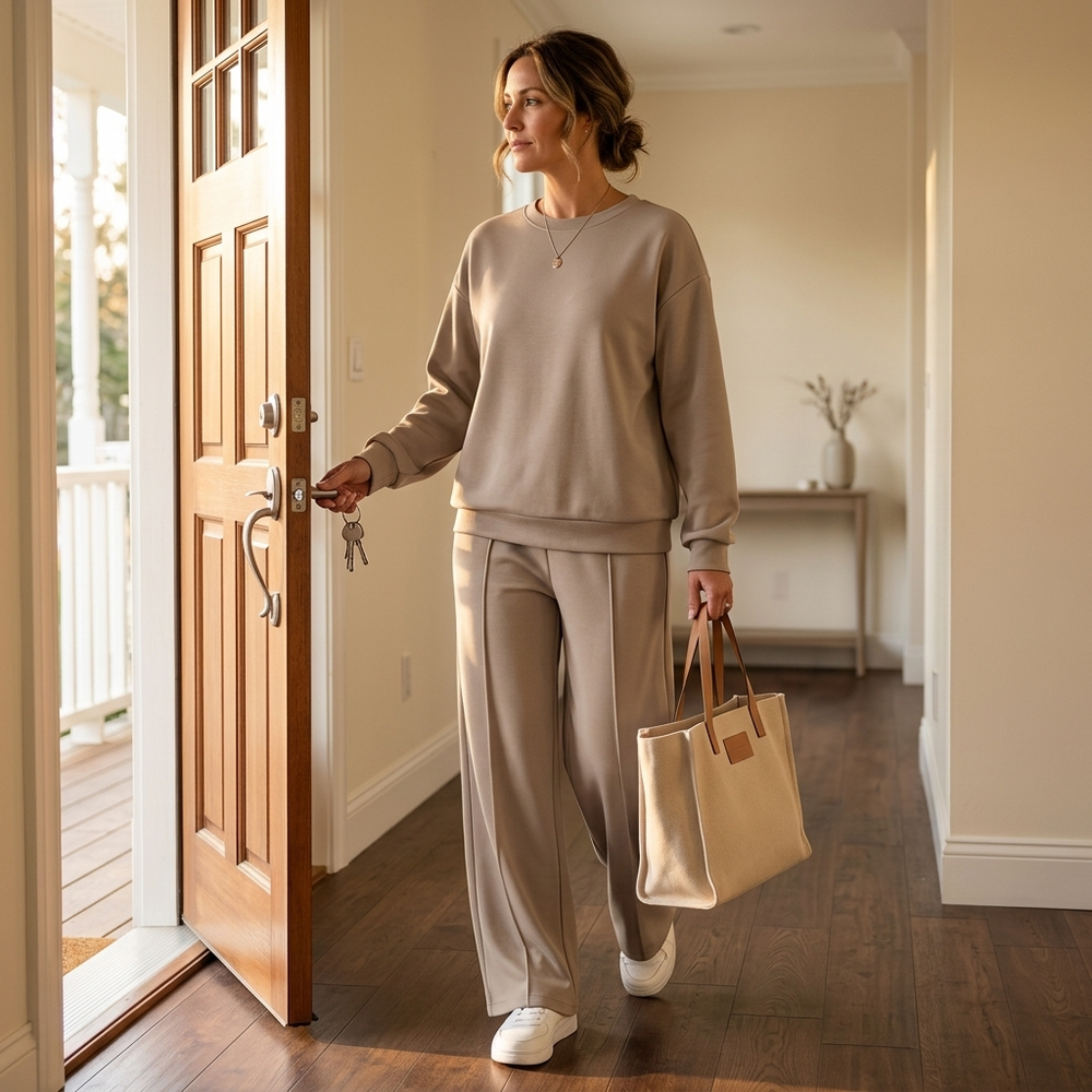 Velora – Women's Wide Leg Pants Matching Set