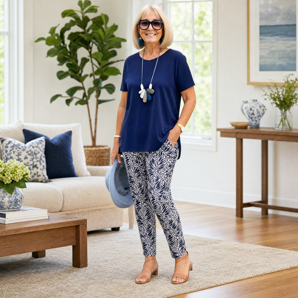 Helen – Women's Effortless Coastal Two-Piece Set