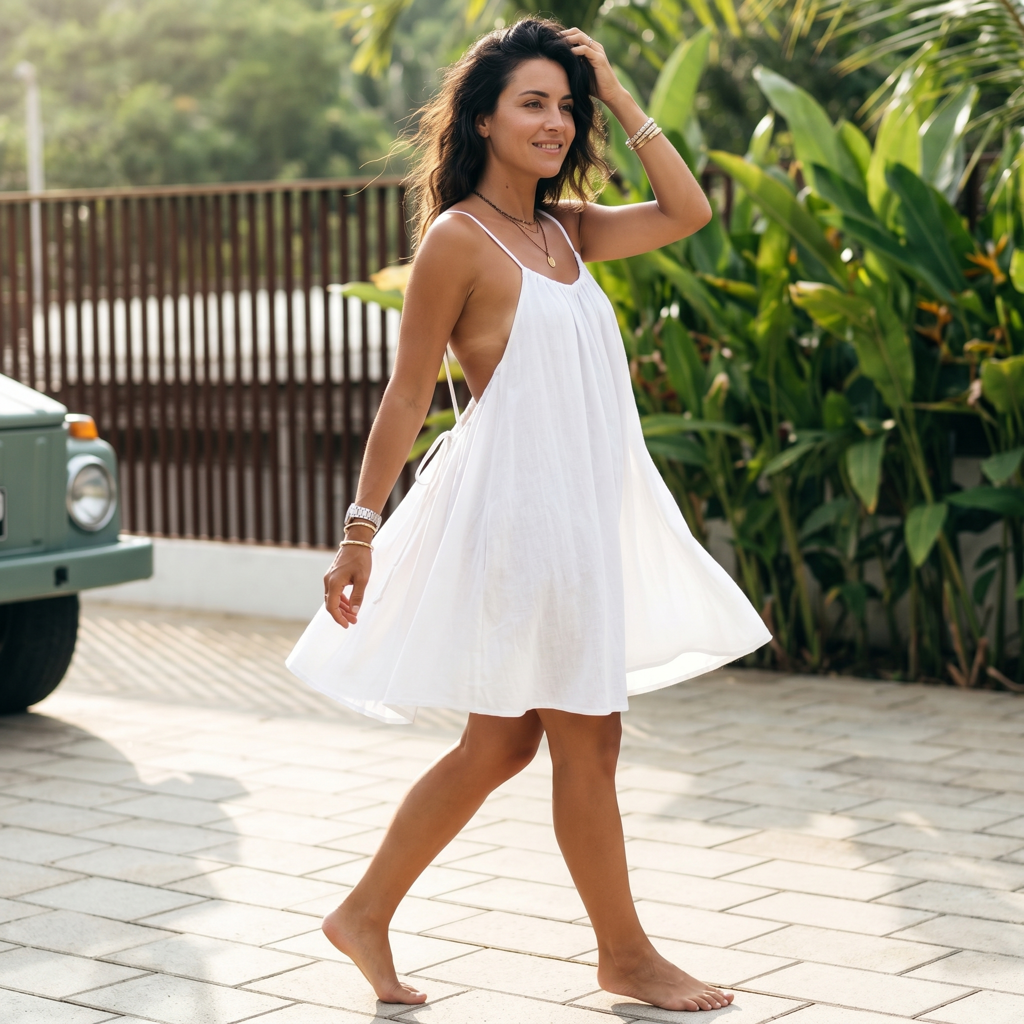 Summery™ Open-Back Sundress for Easy Summer Days