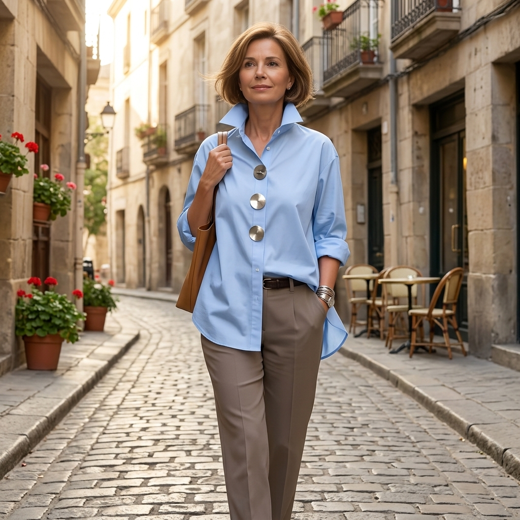 Milenza – Italian Style Statement Blouse