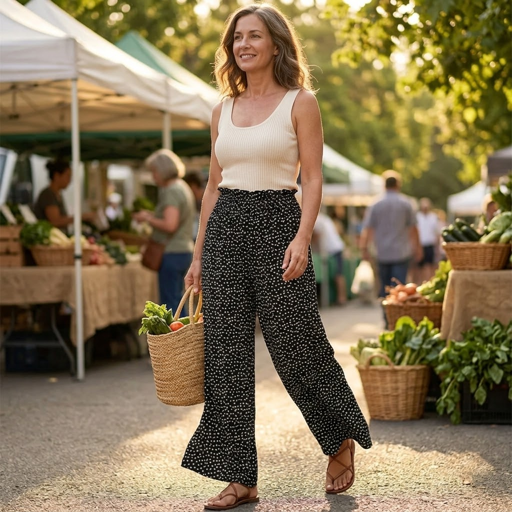 Vivara – Flowy High Waist Pull On Pants