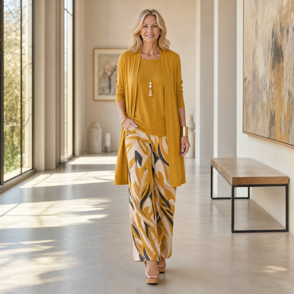 Taylor – Women's Elegant 3-Piece Cardigan Set