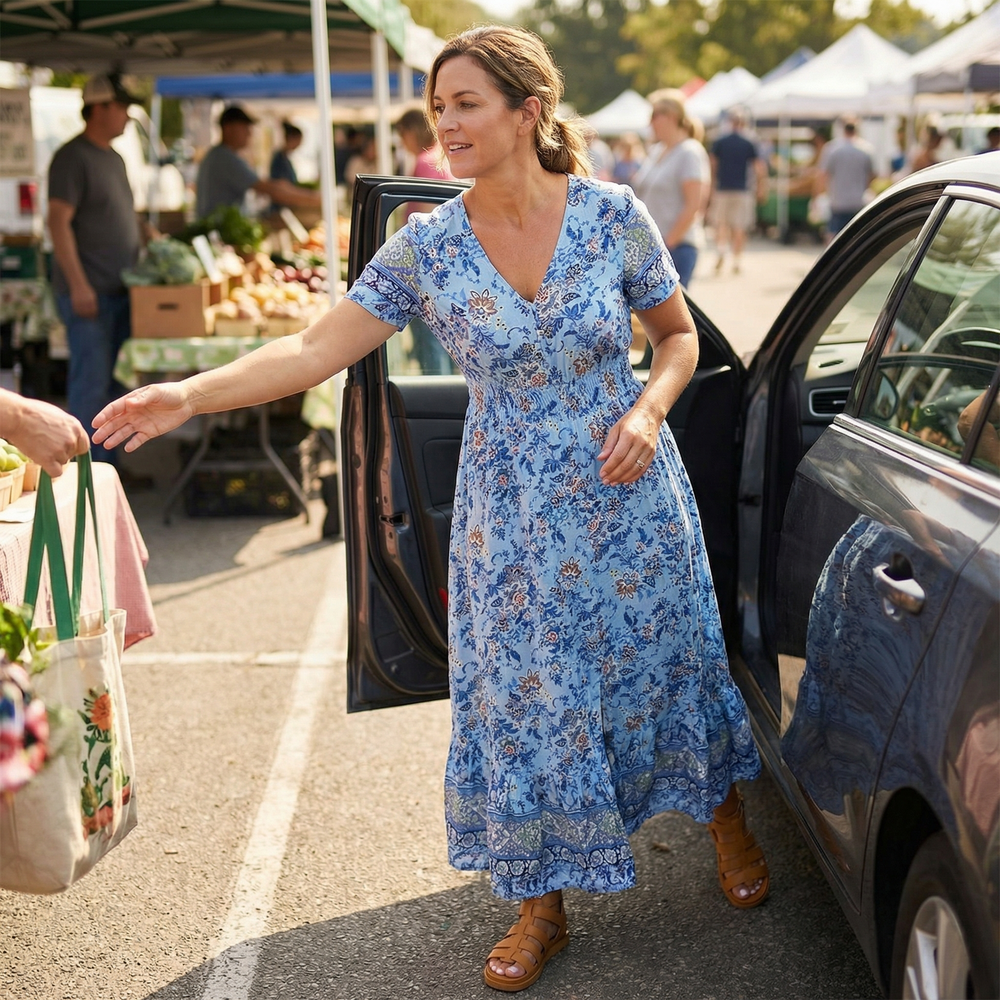 Floressa – Lightweight Floral Maxi Dress for Every Occasion