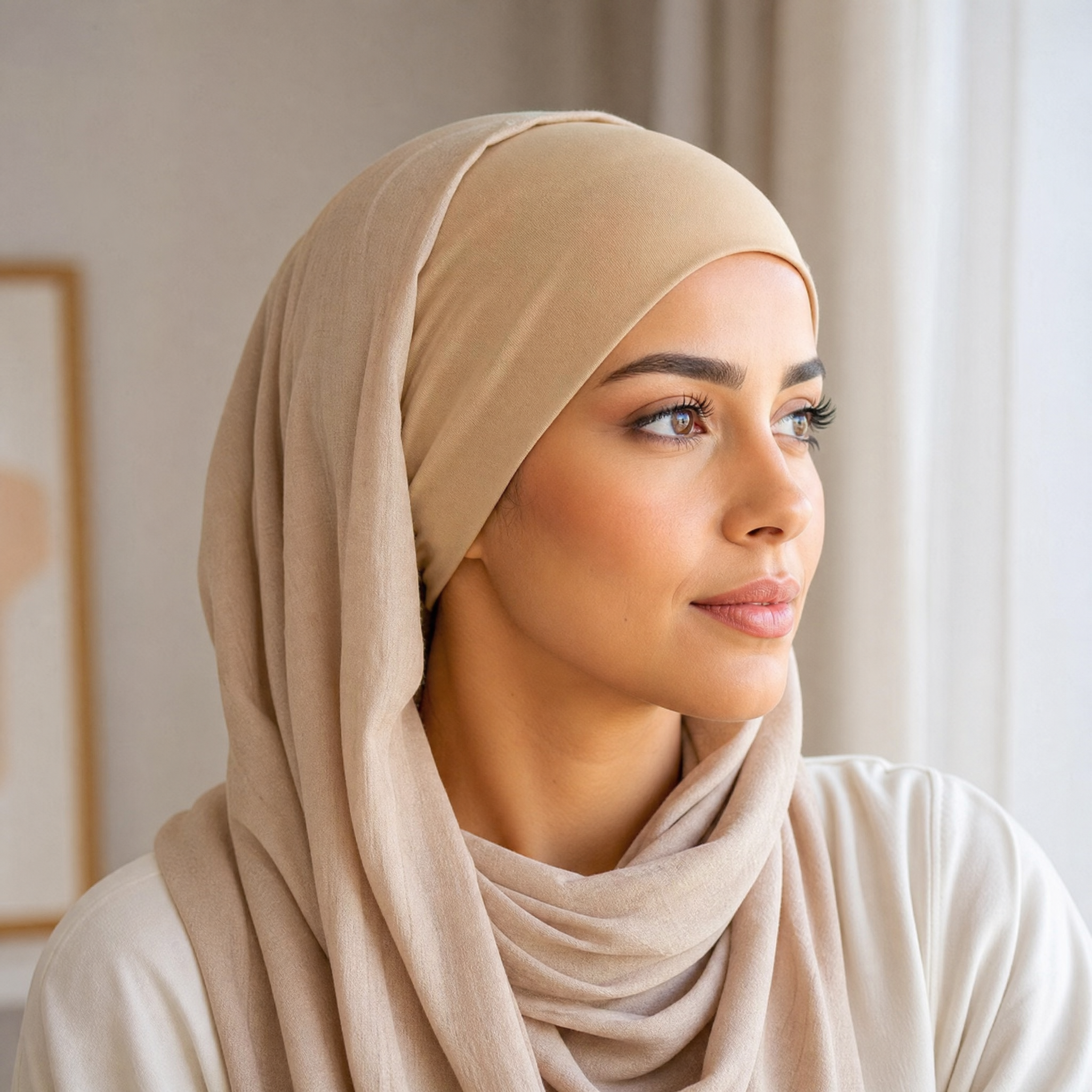 Solenna – Soft Stretch Turban Cap