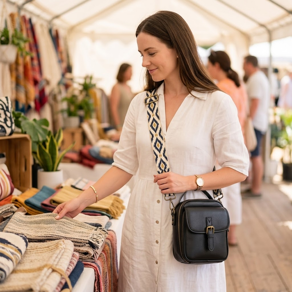 Carryn – Organized Crossbody Bag with Card Slots
