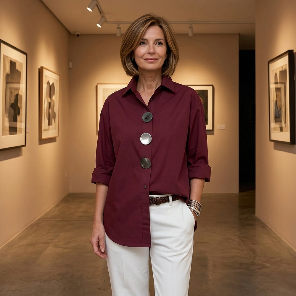Milenza – Italian Style Statement Blouse