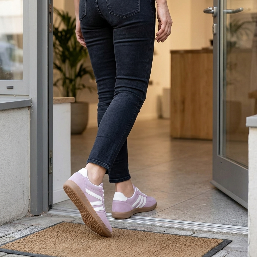 Vossa - Women's Cushioned Retro Sneakers