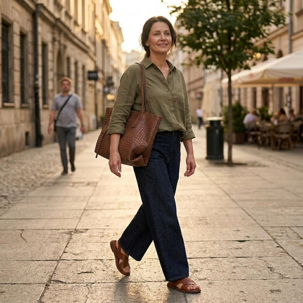 Tessara – Soft Woven Everyday Tote Bag