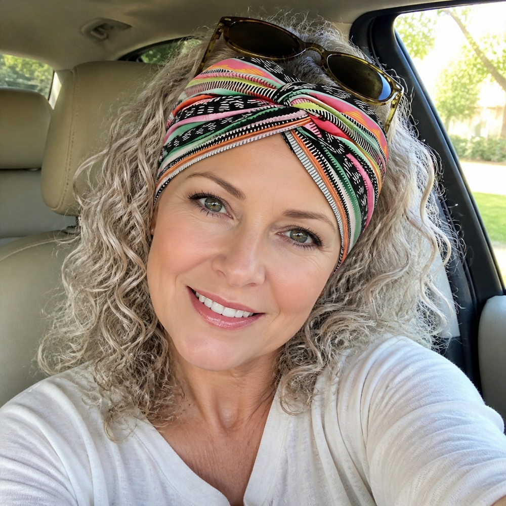 Lirelle – Boho Print Wide Headband