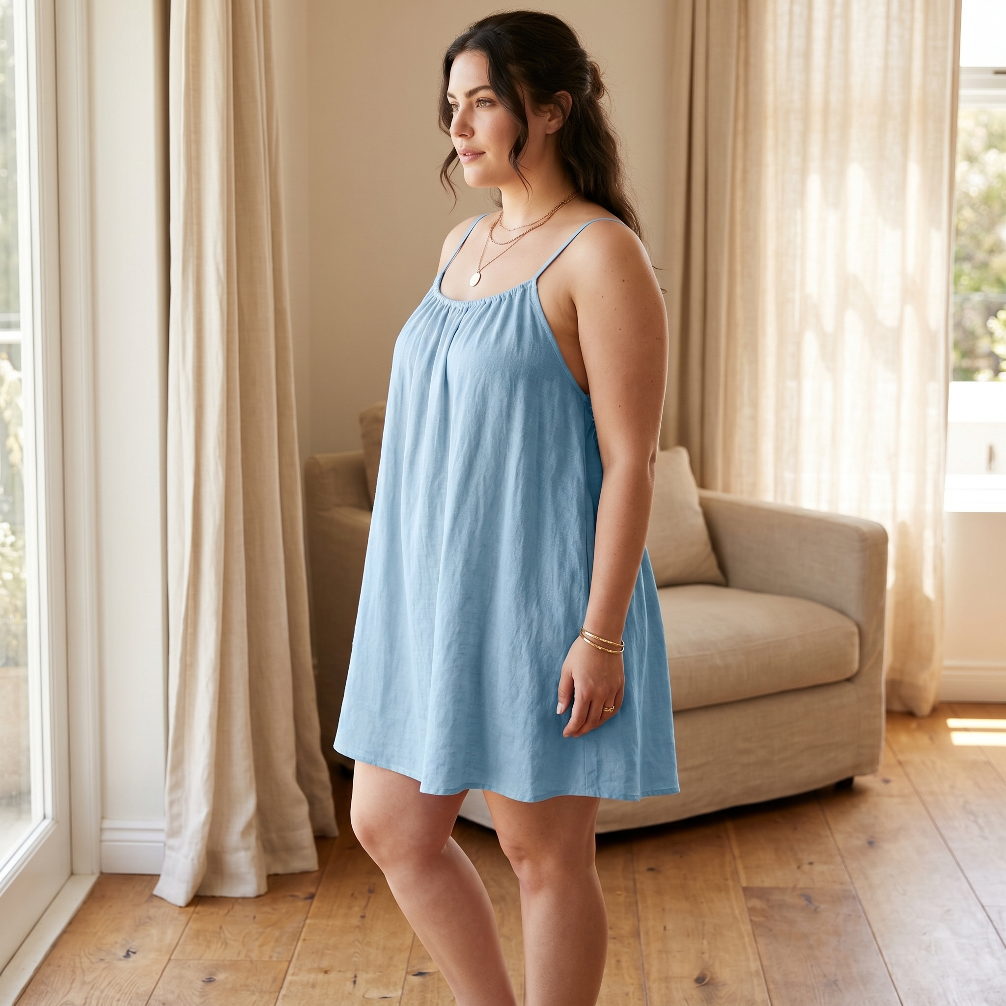 Summery™ Open-Back Sundress for Easy Summer Days
