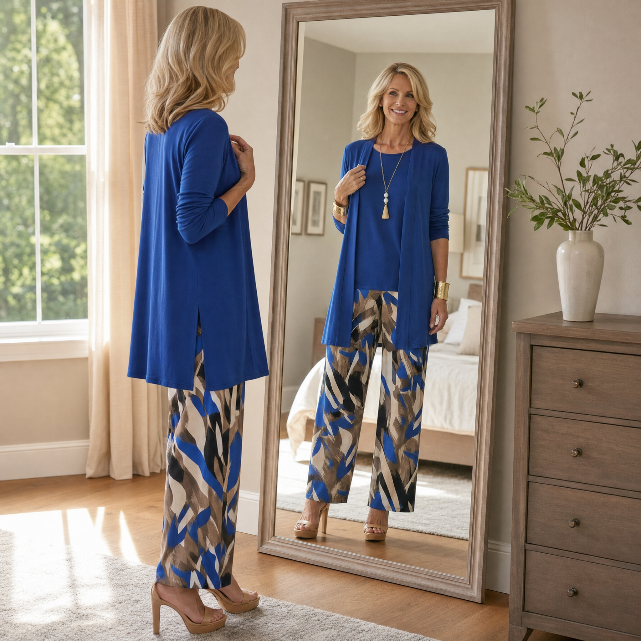 Taylor – Women's Elegant 3-Piece Cardigan Set