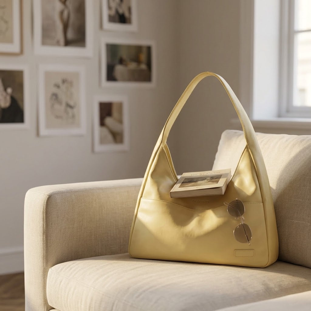 Lunavelle – Soft Shoulder Bag for Work and Every Day