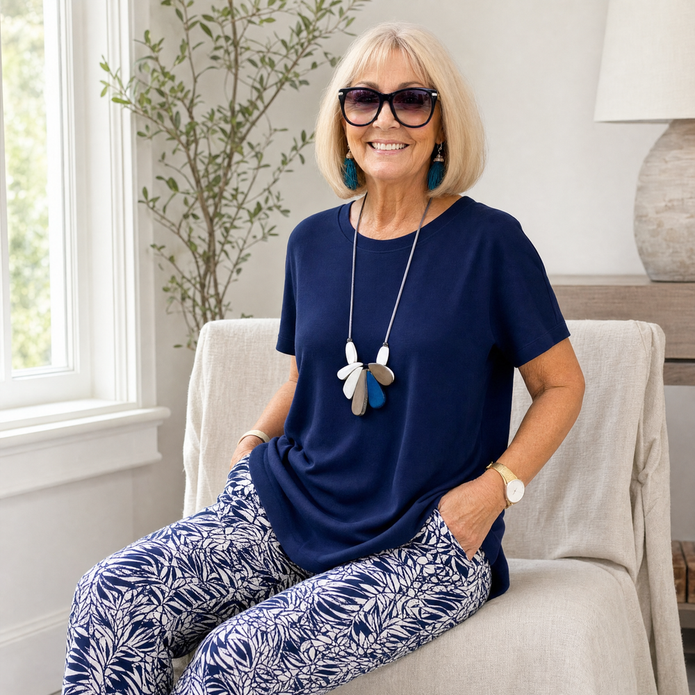 Helen – Women's Effortless Coastal Two-Piece Set