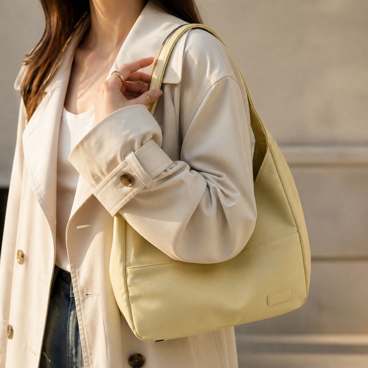 Lunavia – Soft Shoulder Bag for Everyday Elegance