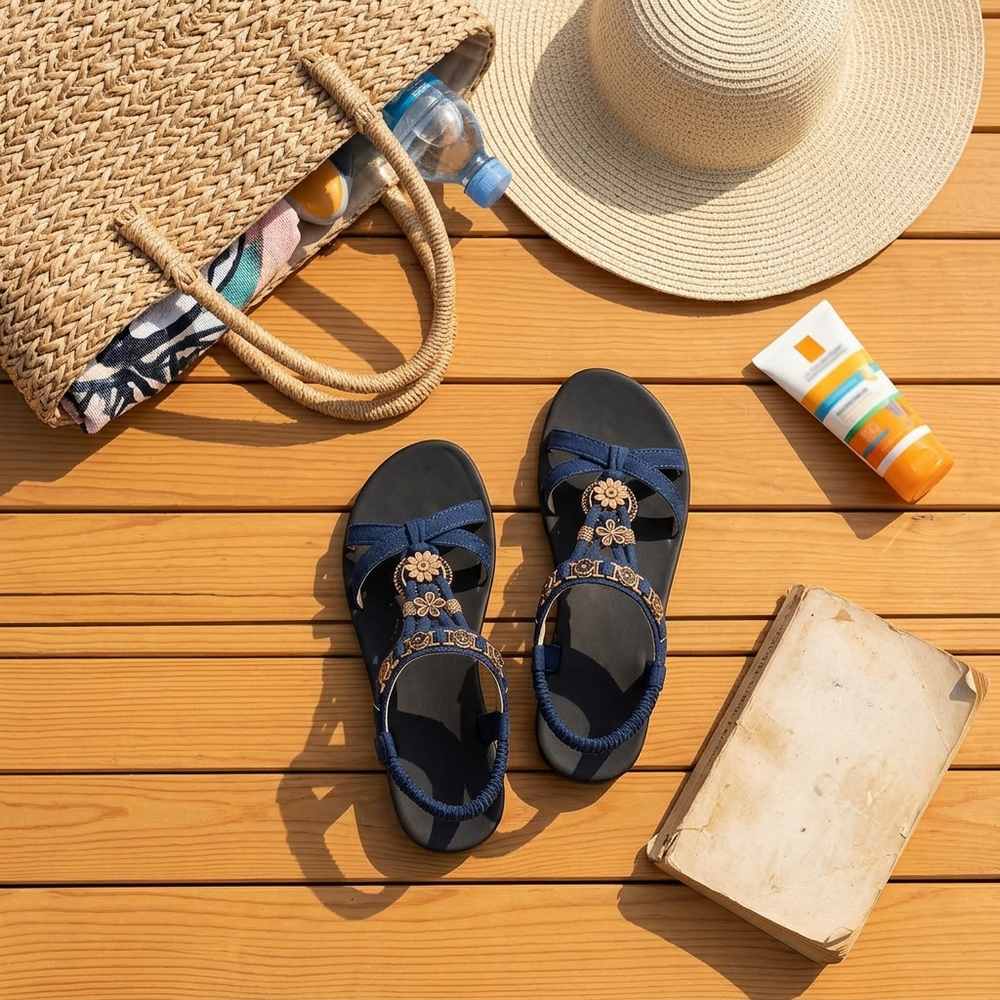 Marisol – Cushioned Boho Sandals