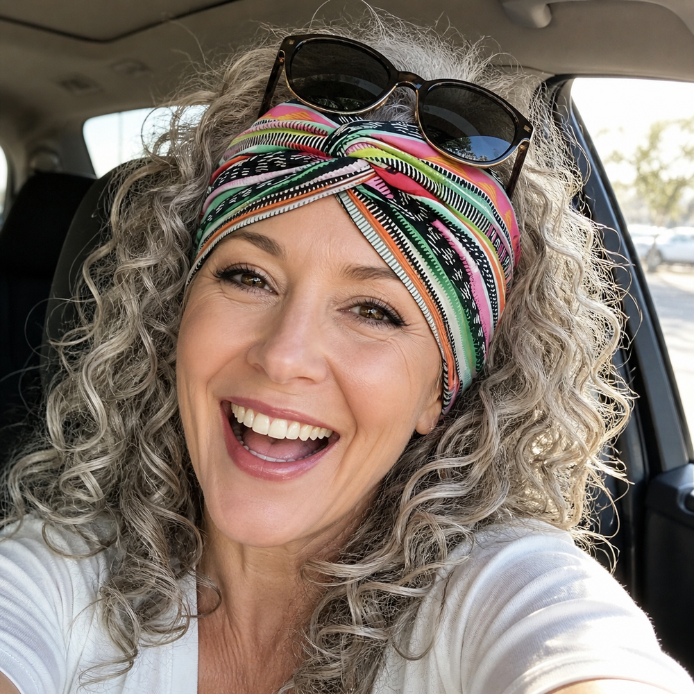 Lirelle – Boho Print Wide Headband