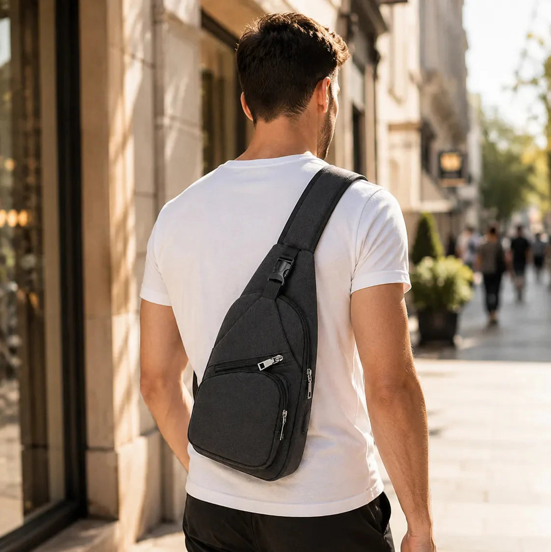 Slynx – Crossbody Sling Bag with USB Charging Port