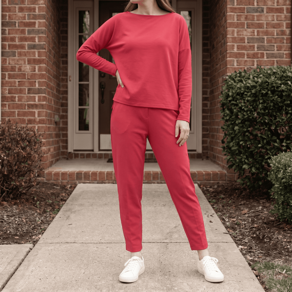Lunaire – Women's Cotton Two Piece Lounge Set