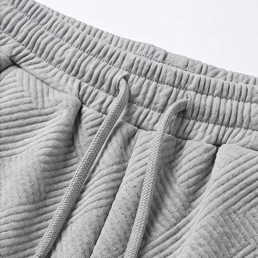 Lunavia – Women's Textured Knit Two-Piece Lounge Set