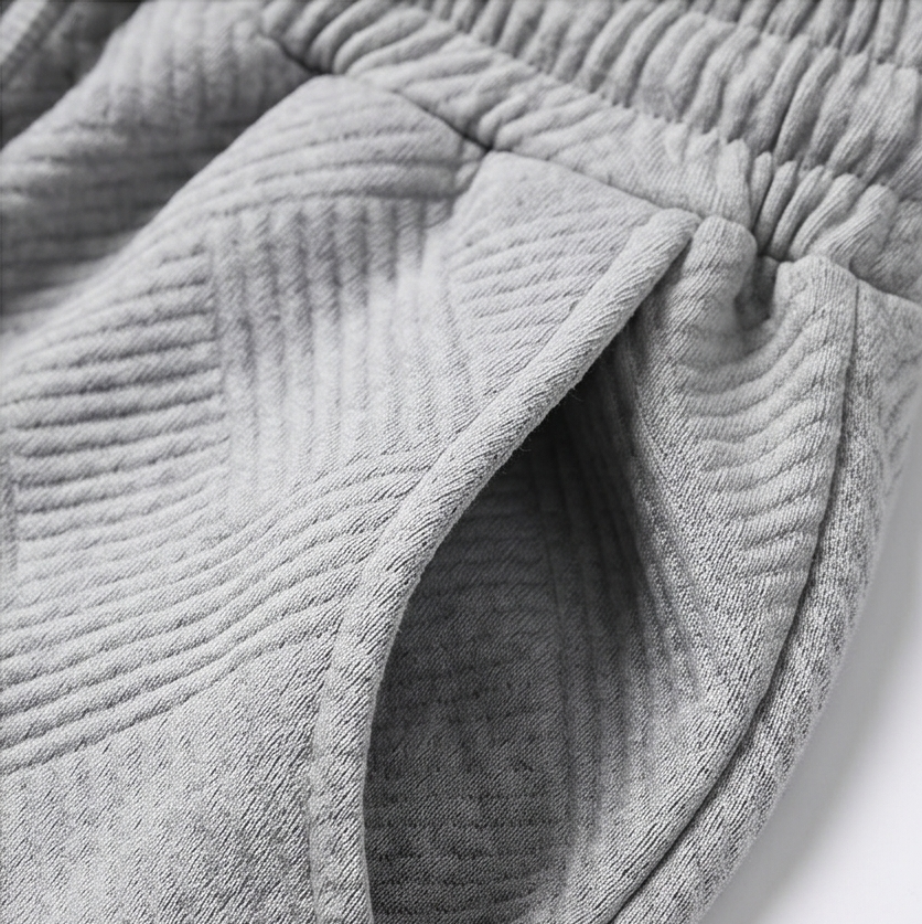 Lunavia – Women's Textured Knit Two-Piece Lounge Set