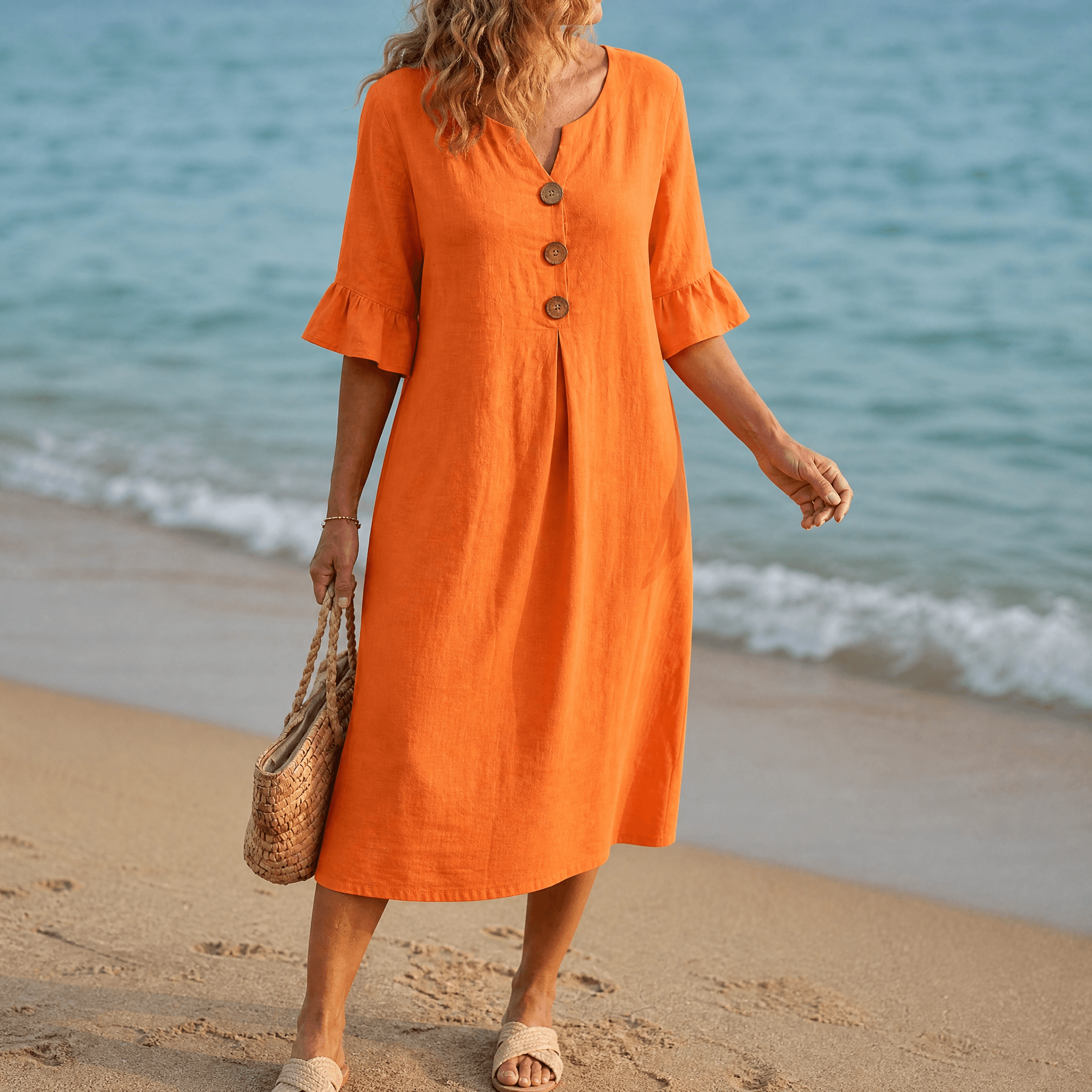 Lunavia – Women's Breezy Midi Dress