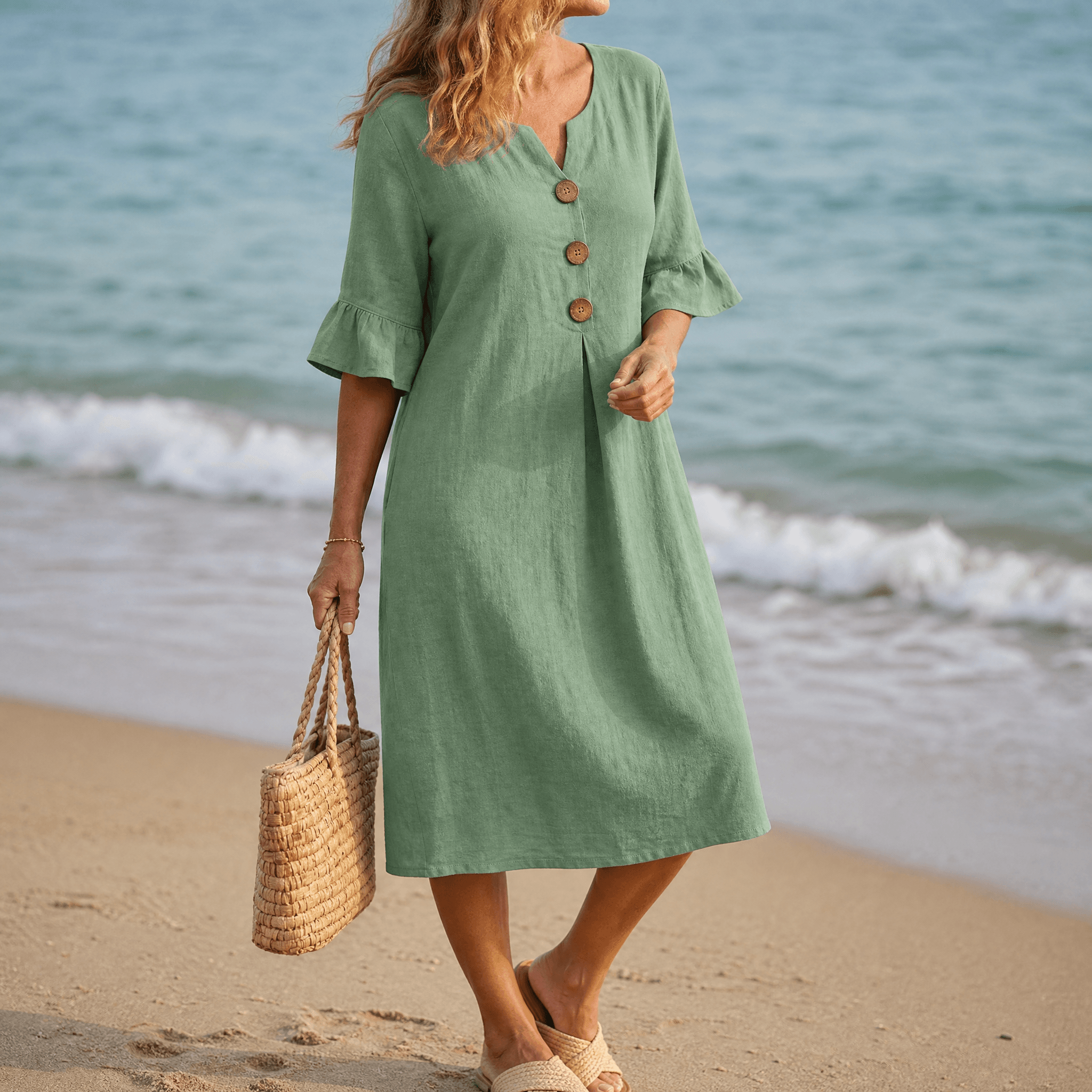 Lunavia – Women's Breezy Midi Dress