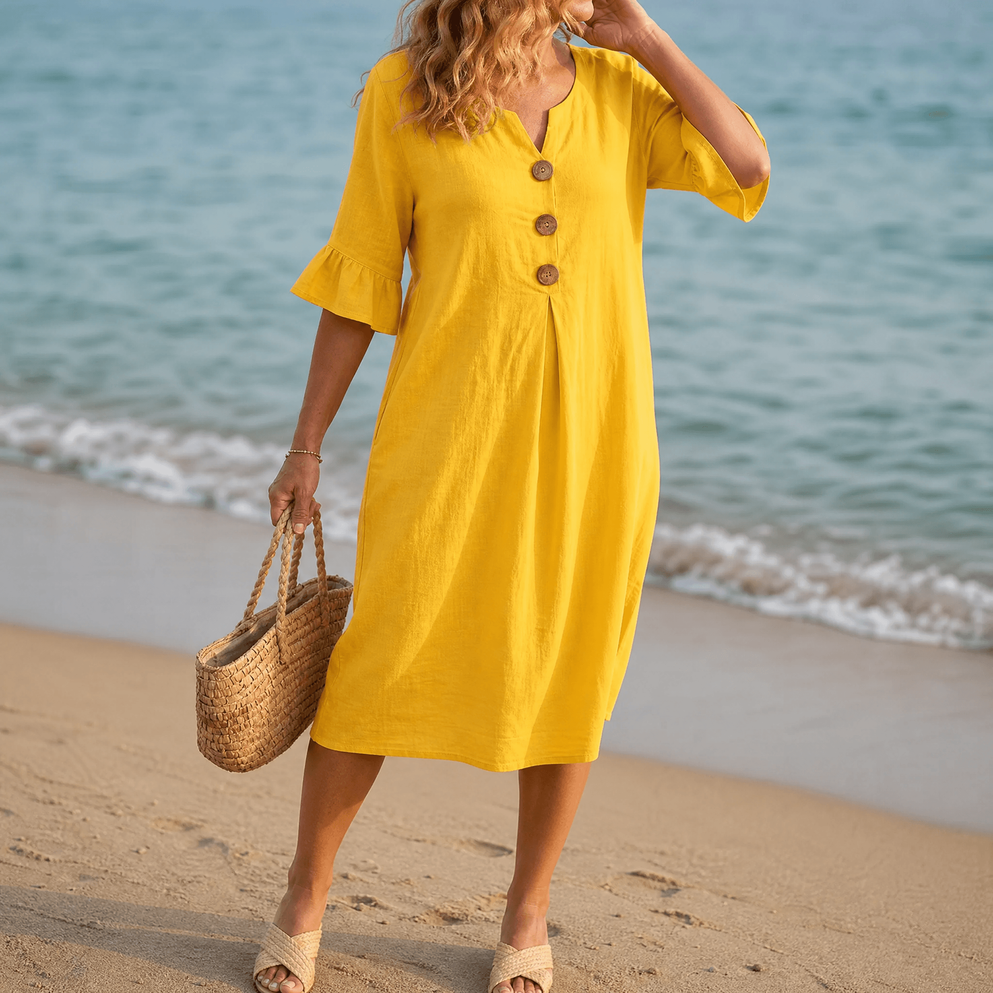 Lunavia – Women's Breezy Midi Dress