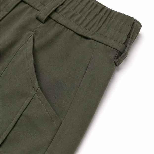 Lunelle – Wide-Leg Trousers With Front Seam Detail For Women