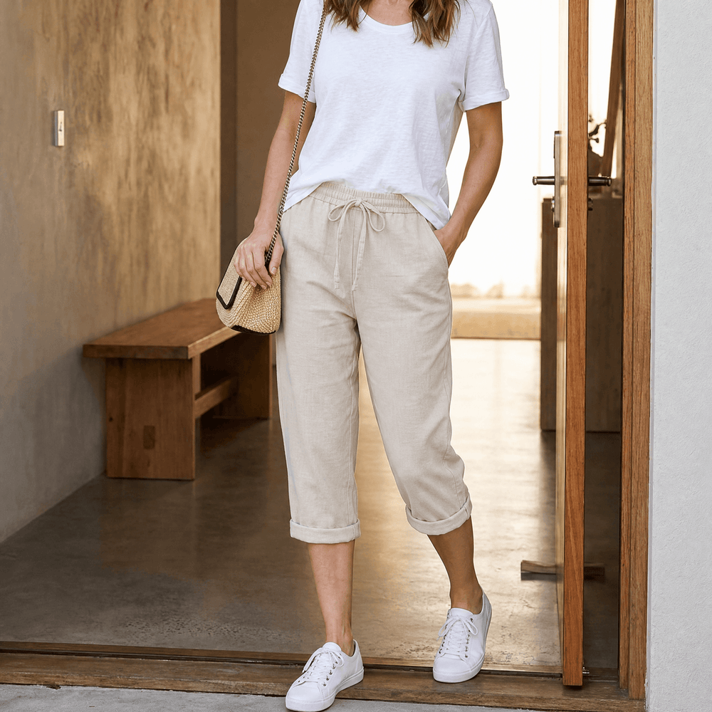 Lyora – Women's Capri Pants for Effortless Everyday Style