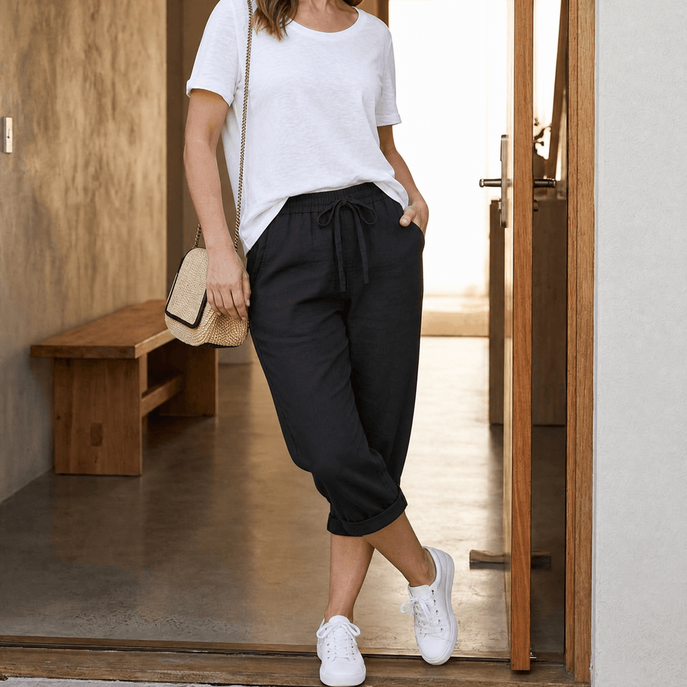 Lyora – Women's Capri Pants for Effortless Everyday Style