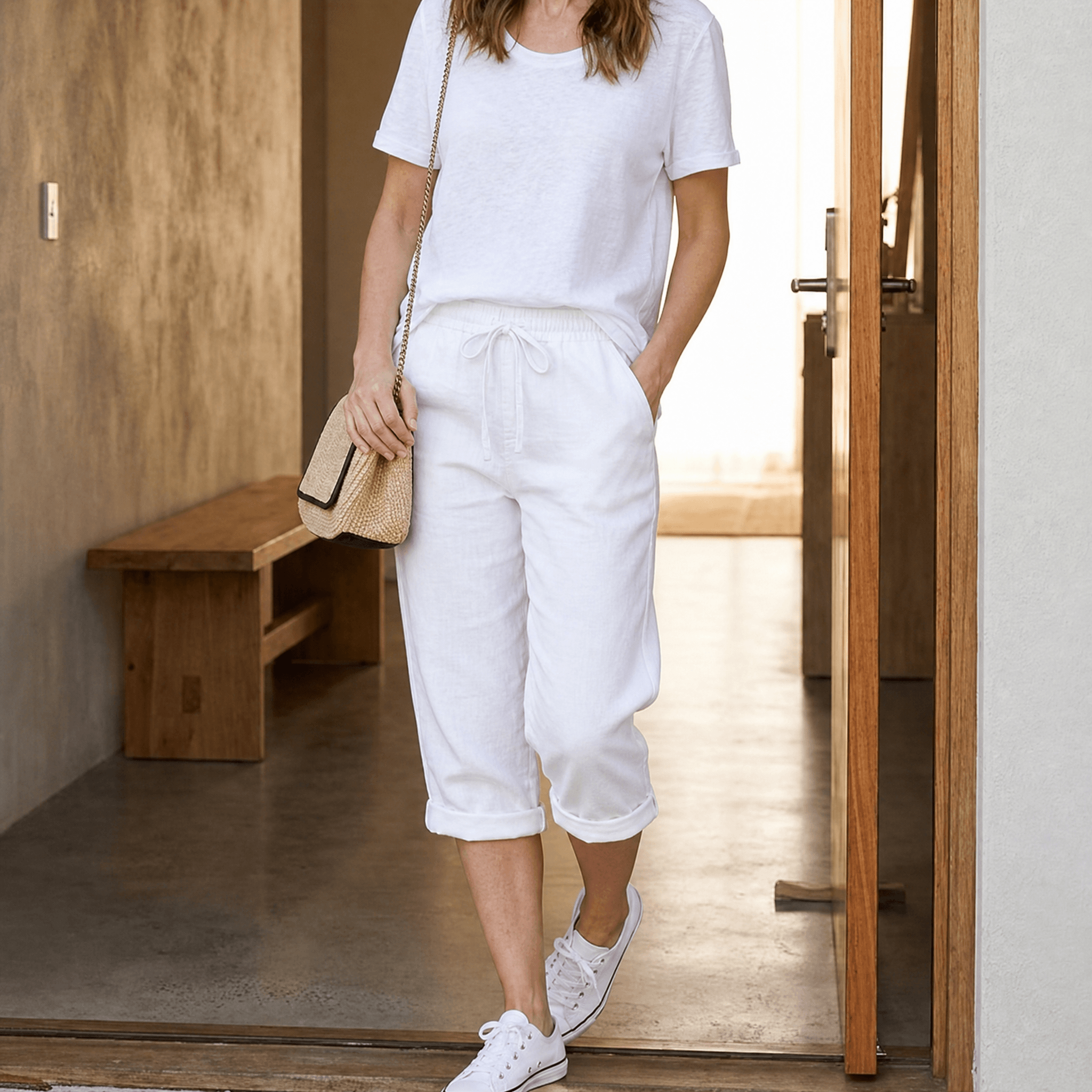 Lyora – Women's Capri Pants for Effortless Everyday Style