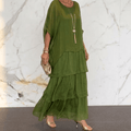 Marella – Women's Elegant Tiered Dress for Events