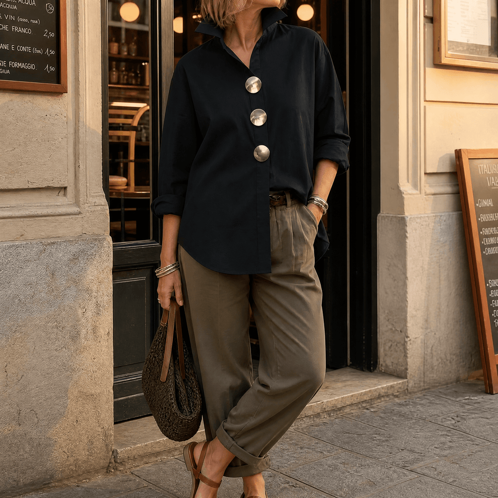 Milenza – Italian Style Statement Blouse