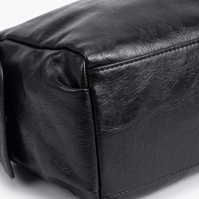 Noirvere – Slouchy Vegan Leather City Tote