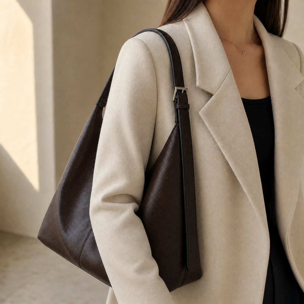 Siena – Slouchy Leather Hobo Bag for Everyday