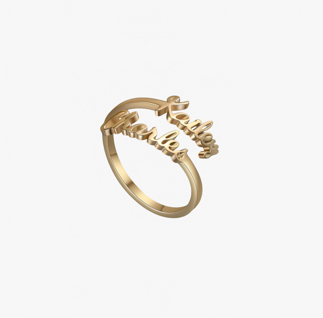 Aurelya™ – Customized Name Ring (50% Off)
