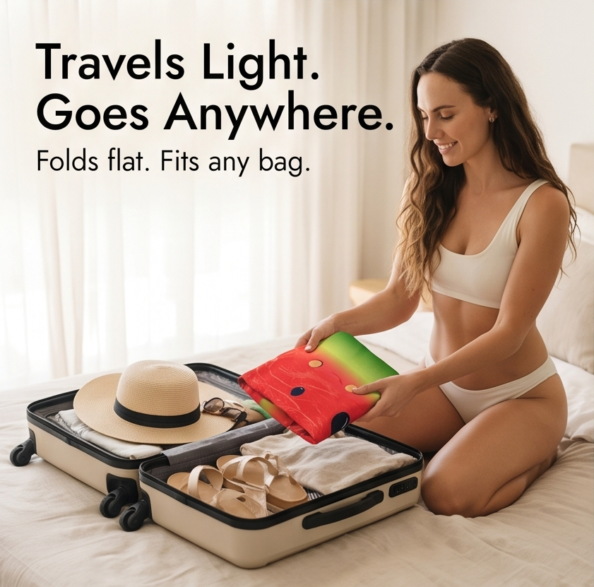 Sandela – 2-in-1 Beach Towel & Tote