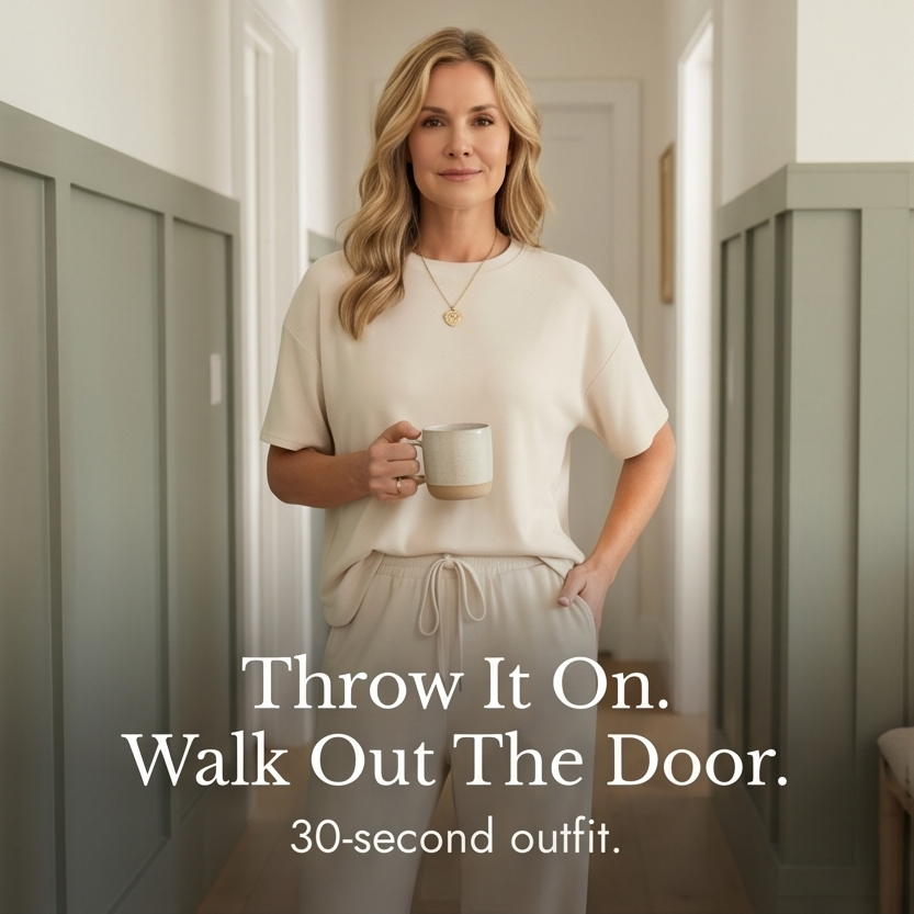 Sereva – Women's Soft Two-Piece Lounge Set