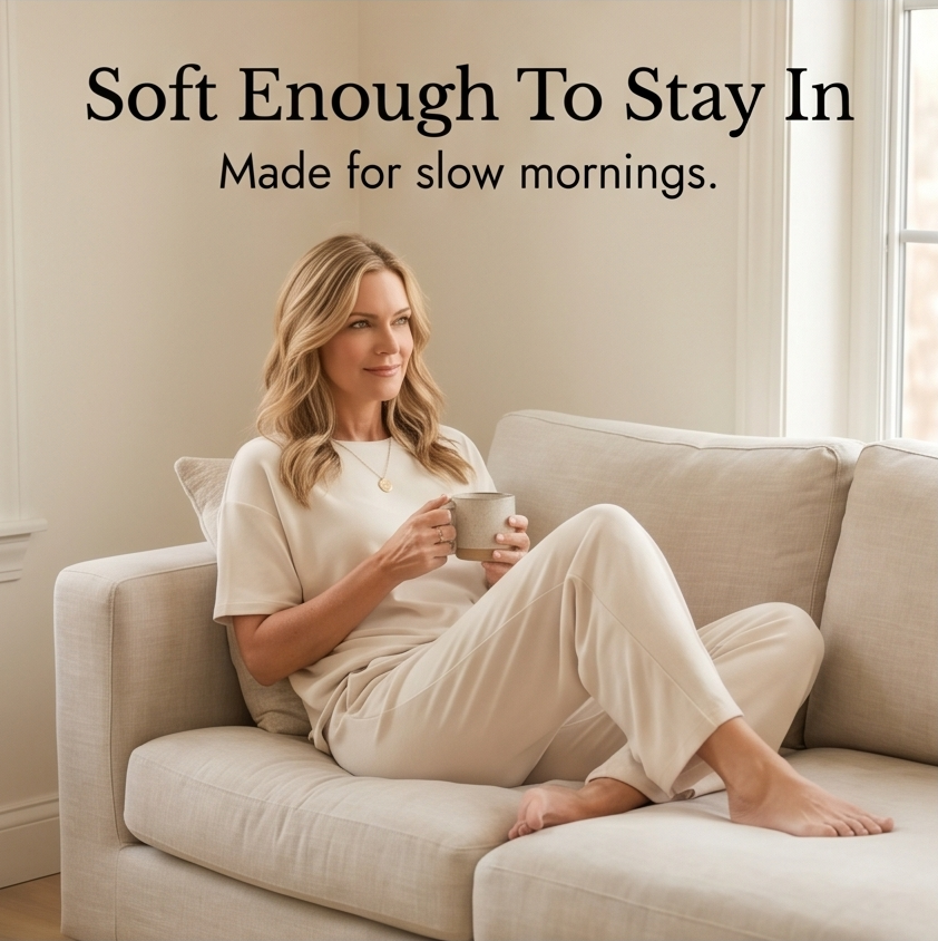 Sereva – Women's Soft Two-Piece Lounge Set