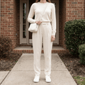 Lunaire – Women's Cotton Two Piece Lounge Set