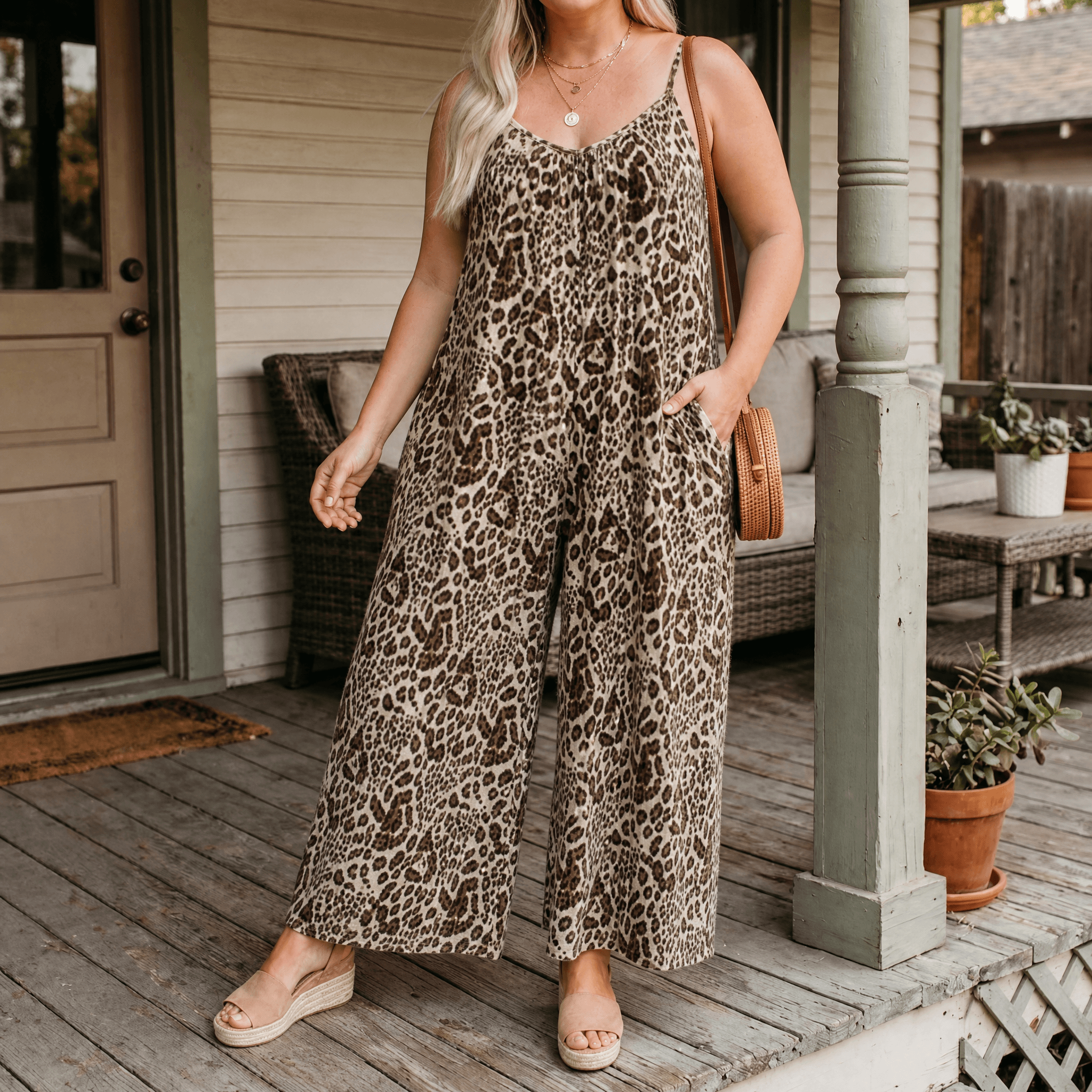 Sevella – Women's Wide-Leg Tie-Dye Jumpsuit