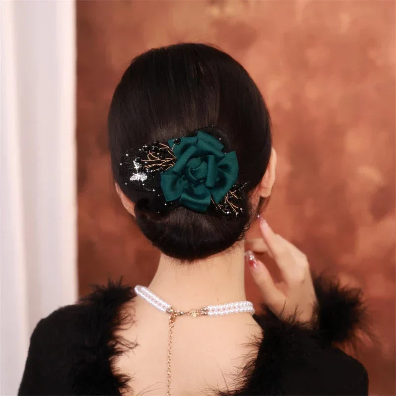 Florenza - Elegant Floral Hair Knots for Women