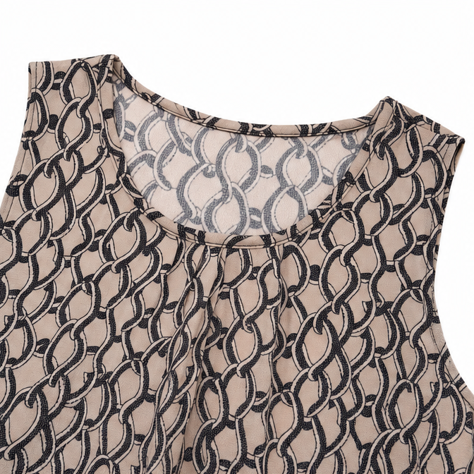 Soléne – Flowy Sleeveless Top and Wide Leg Pants 2 Piece Set