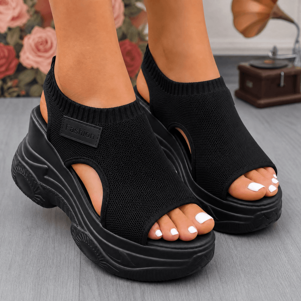 Solavia – Women's Lightweight Summer Wedge Sandals