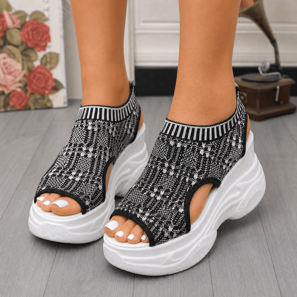 Solavia – Women's Lightweight Summer Wedge Sandals