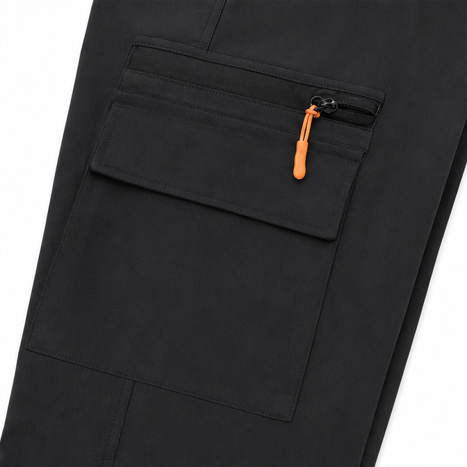 Solene – Wide-Leg Drawstring Cargo Pants with Pockets