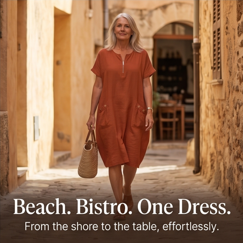 Solenza™ – Breezy Summer Dress with Pockets