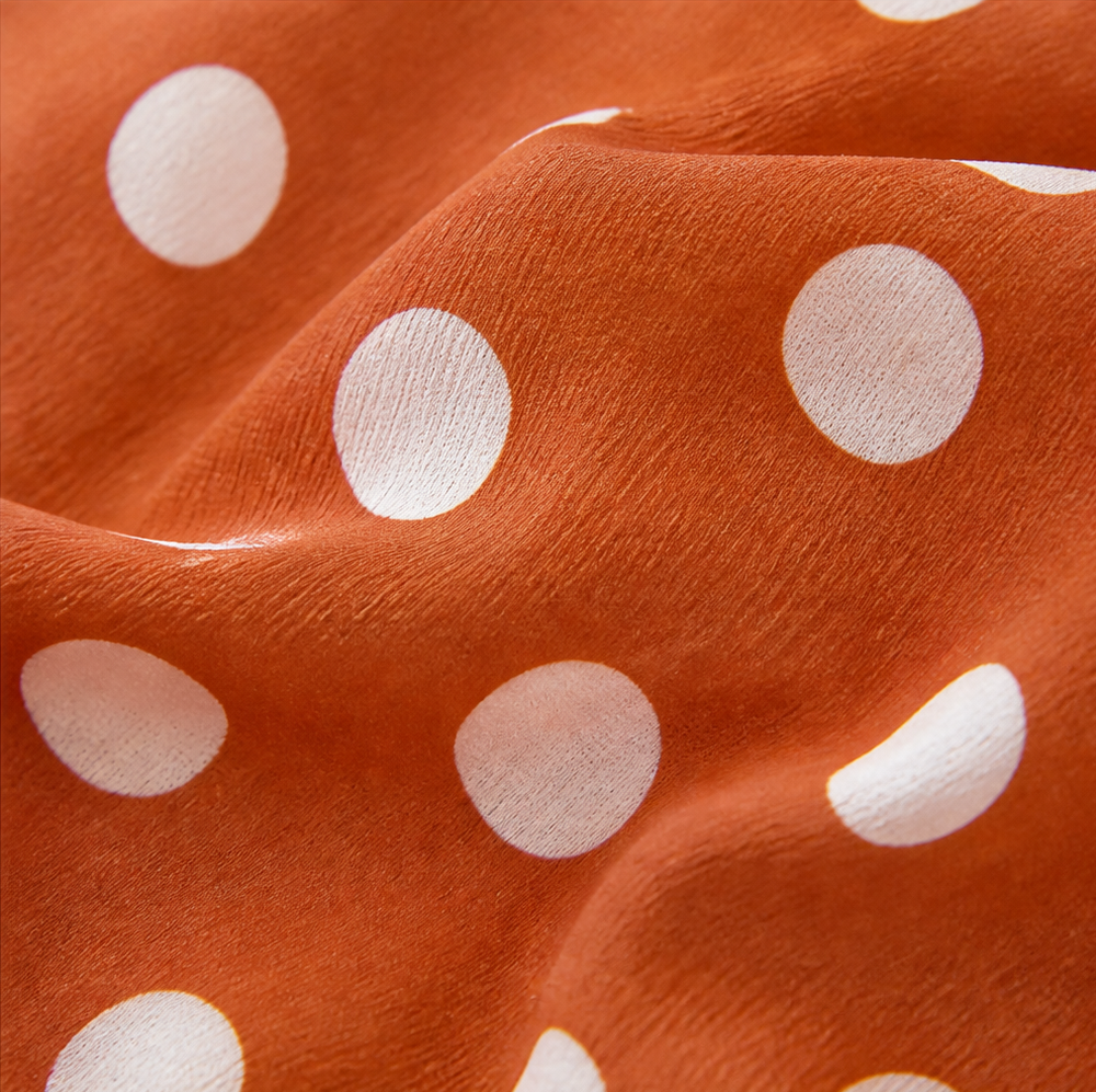 Soliana – Pleated Polka Dot Halter Midi Dress for Women