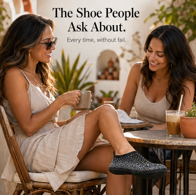 Sparkella – Rhinestone Slip-On Water Shoes