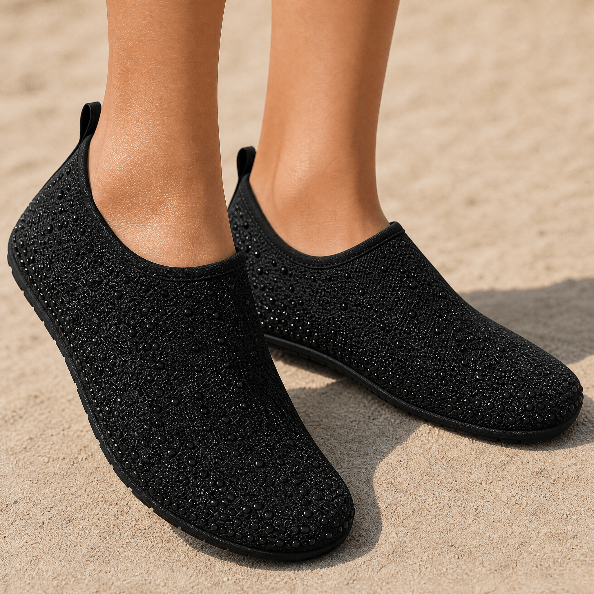 Sparkella – Rhinestone Slip-On Water Shoes